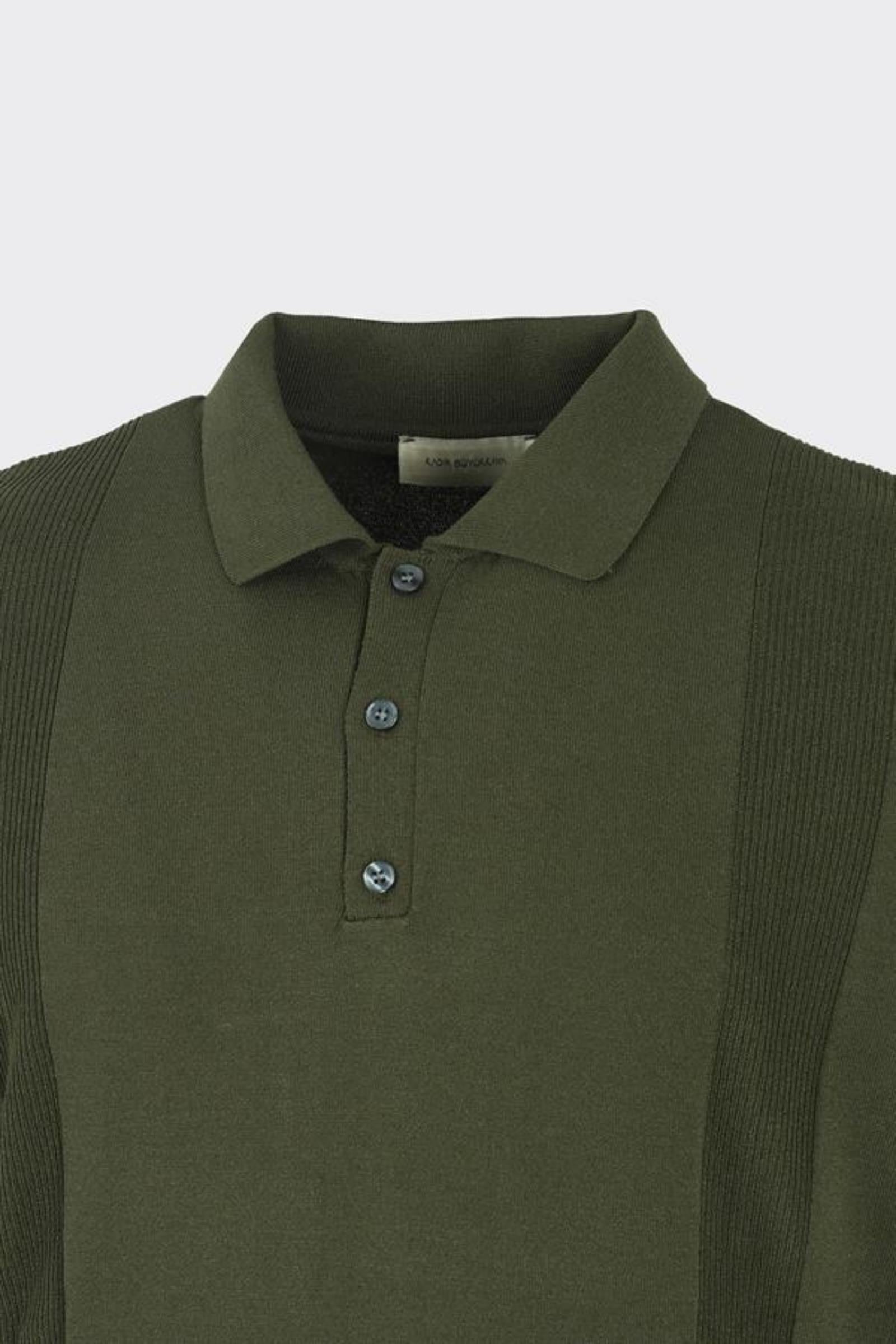 Düğmeli Polo Yaka Kısa Kol Erkek T-Shirt