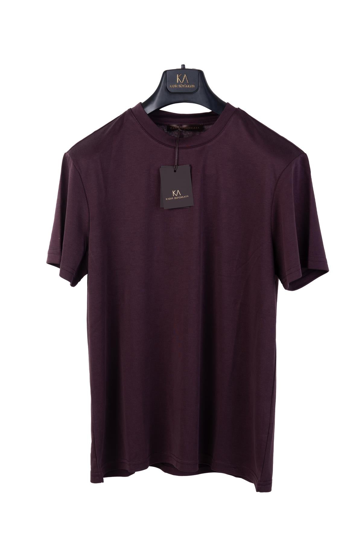 Erkek Bisiklet Yaka Kısa Kol Erkek T-Shirt-KAO6299S