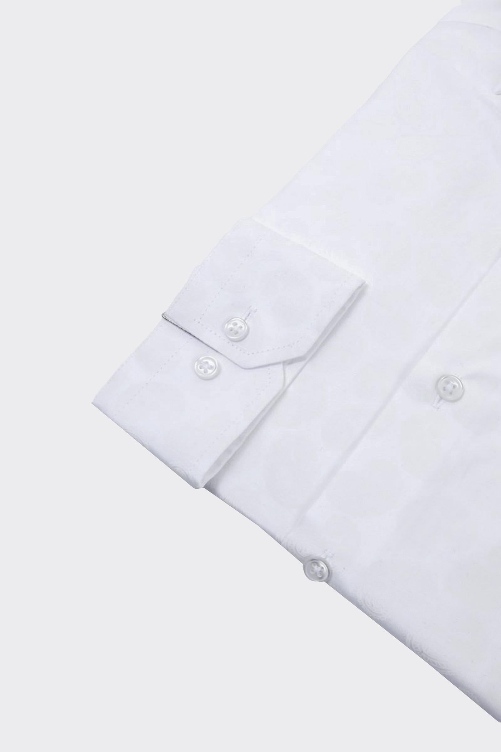 İtalyan Yaka Erkek Gömlek Slim Fit %100 Pamuk-KAW4023S