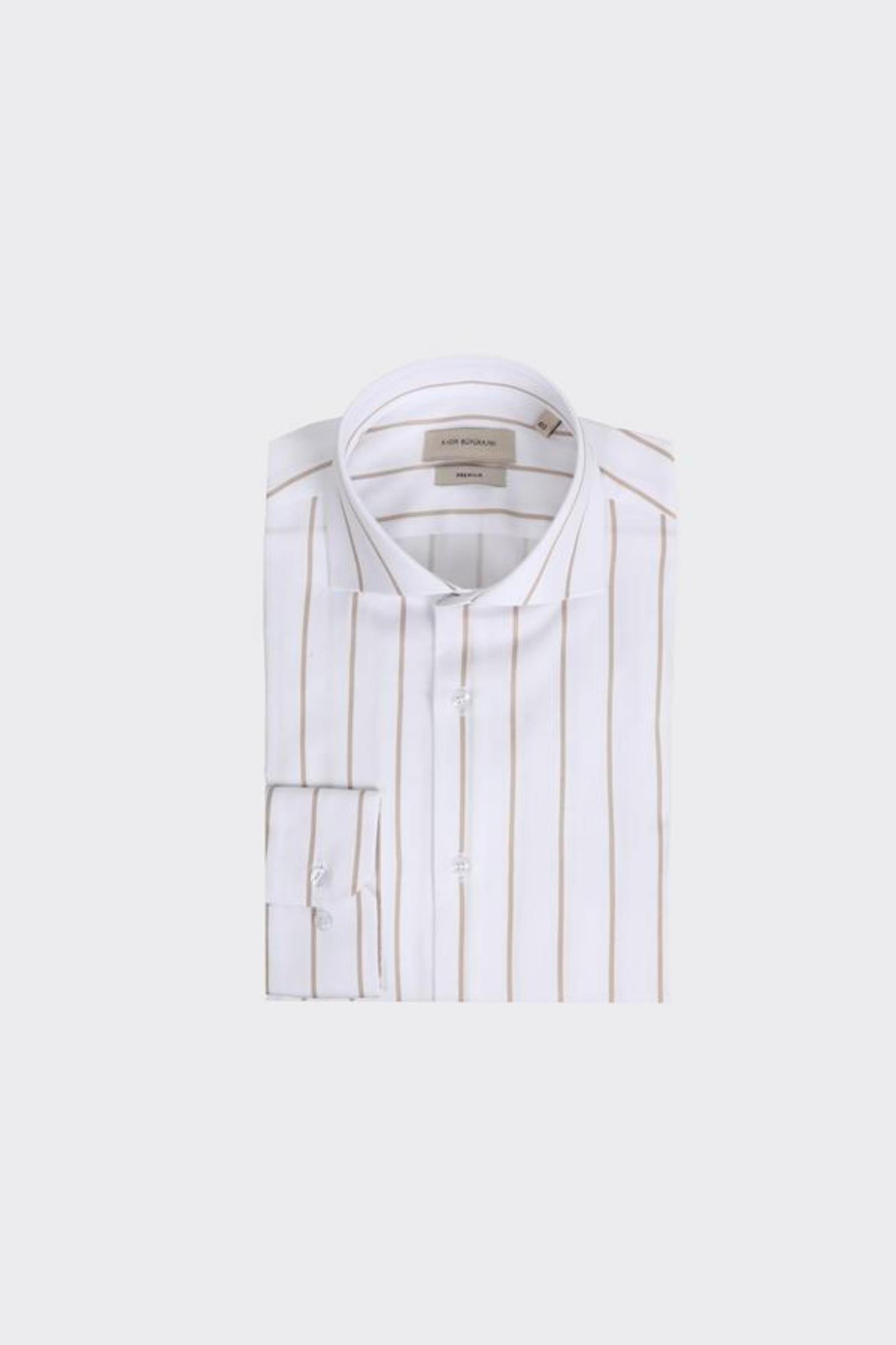 Erkek İtalyan Yaka Gömlek-KAB4128S