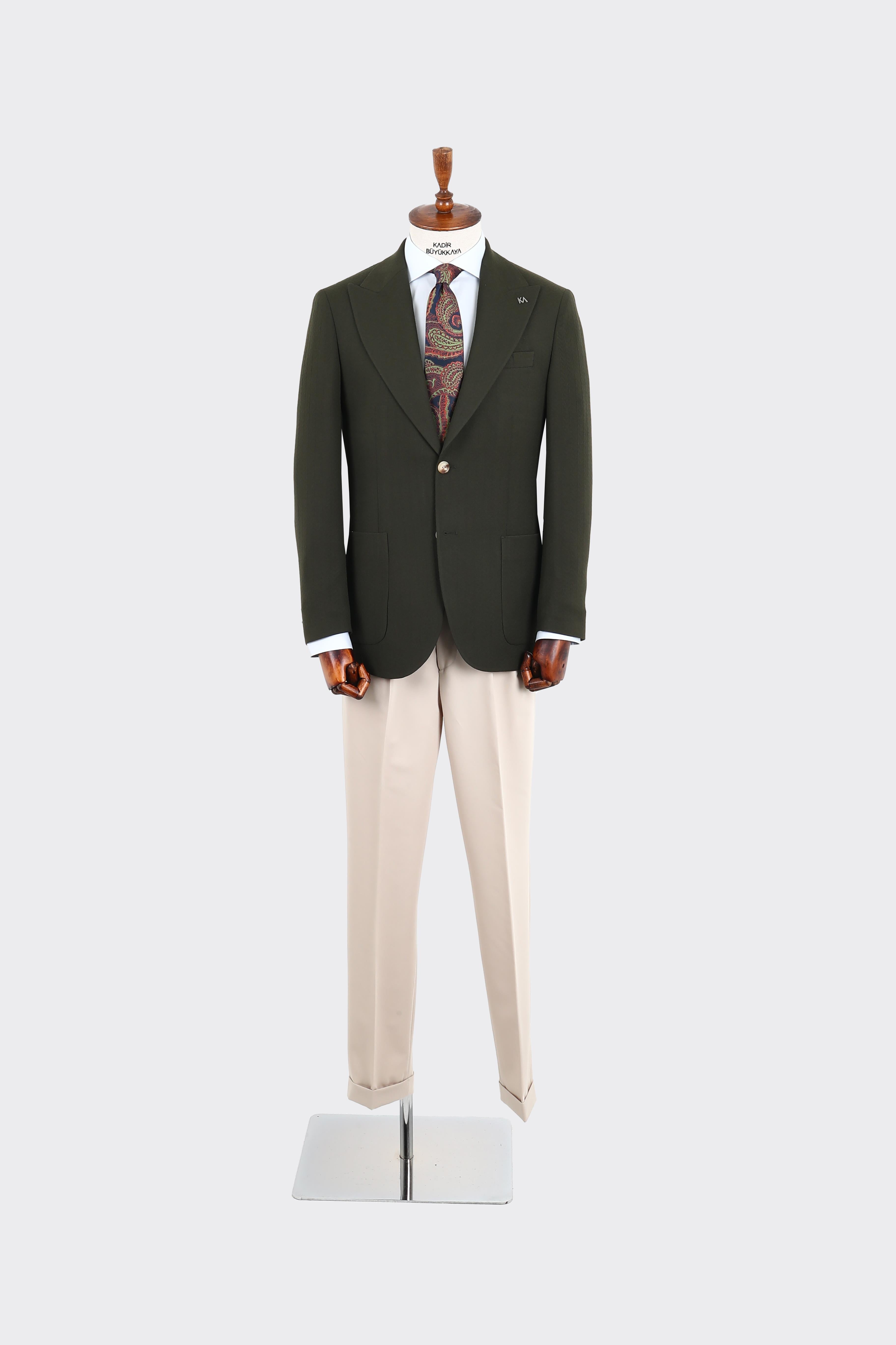 Erkek Kırlangıç Yaka  Ceket-KAX5522S