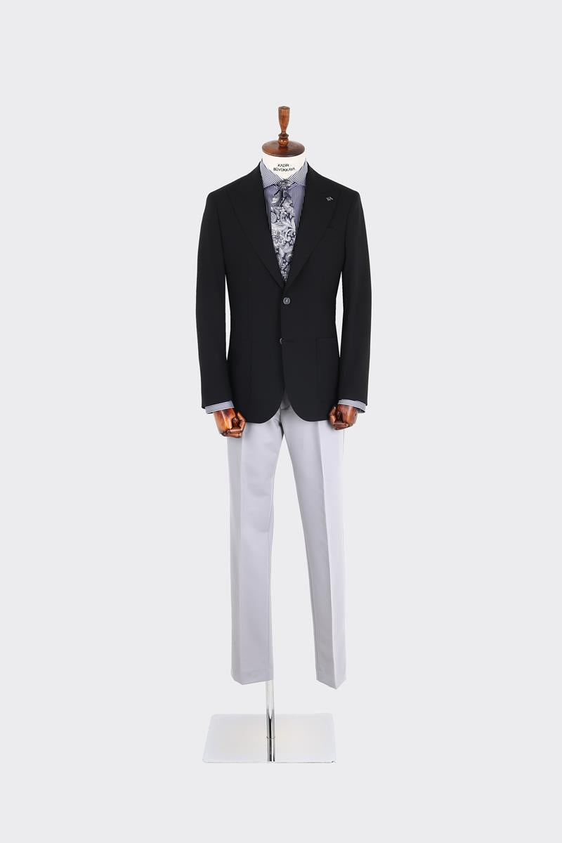 Erkek Kırlangıç Yaka  Ceket-KAX5150S