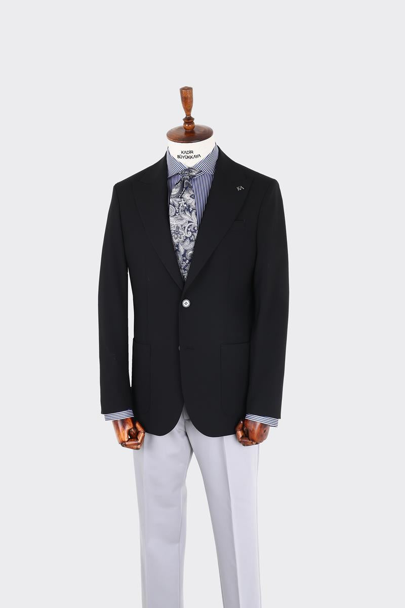 Erkek Kırlangıç Yaka  Ceket-KAX5150S