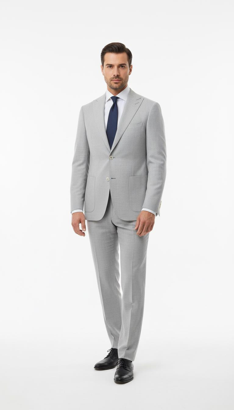 Erkek Kırlangıç Yaka Kruvaze  Ceket-KAW5077S