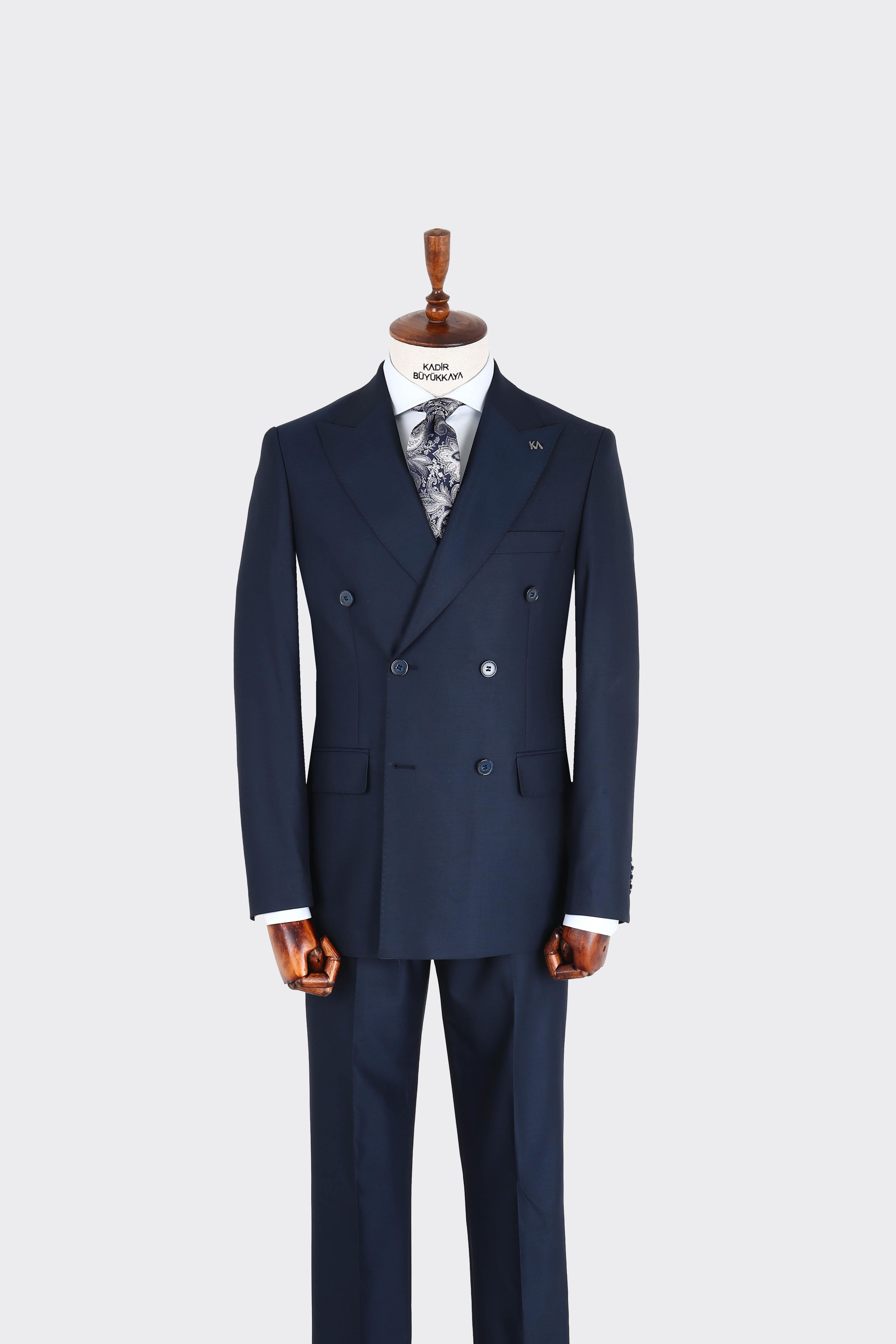 Kruvaze Takım Elbise Out-KAX1265S