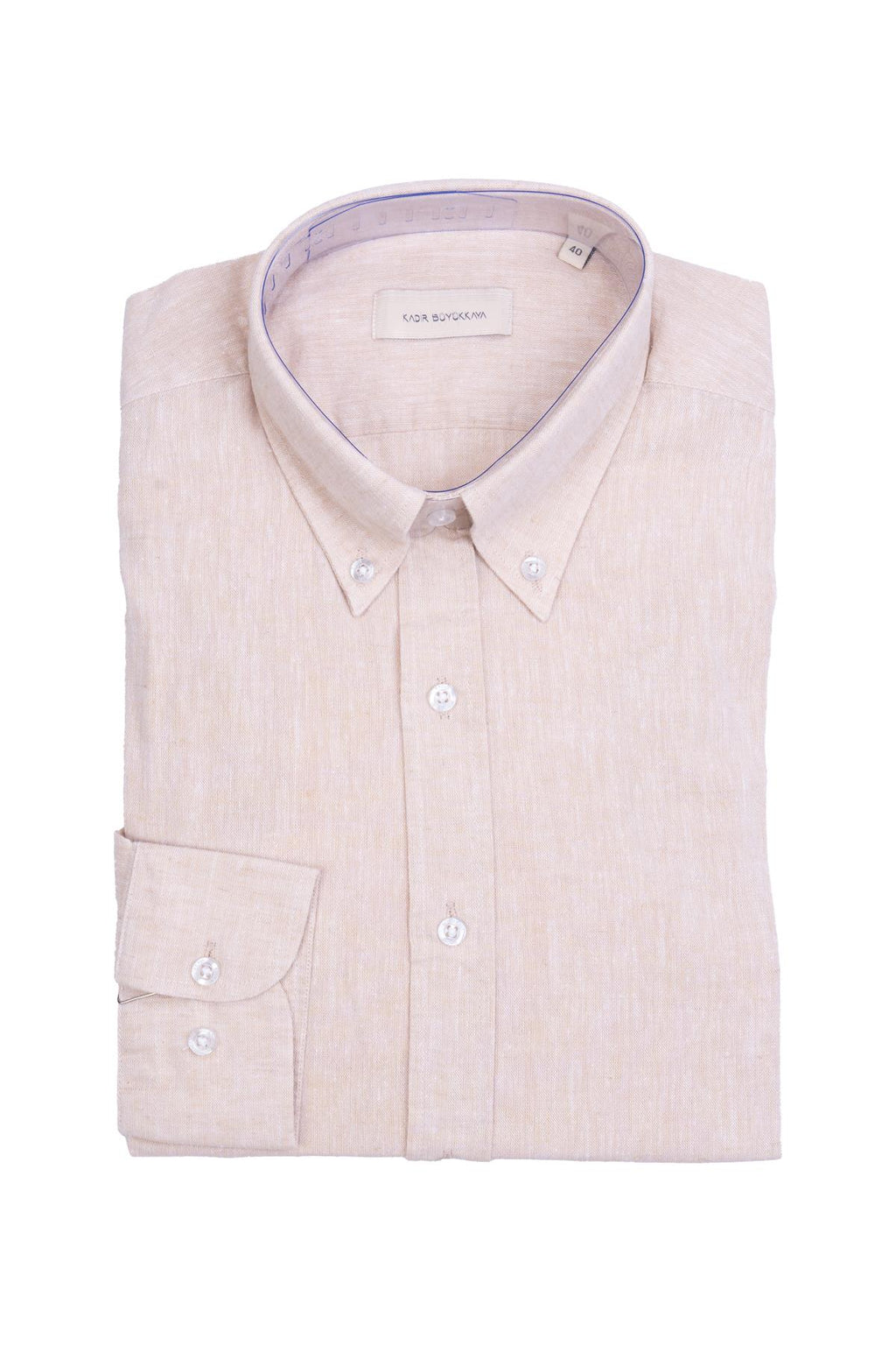 Erkek Klasik Yaka Düğmeli Gömlek-KAO4997S