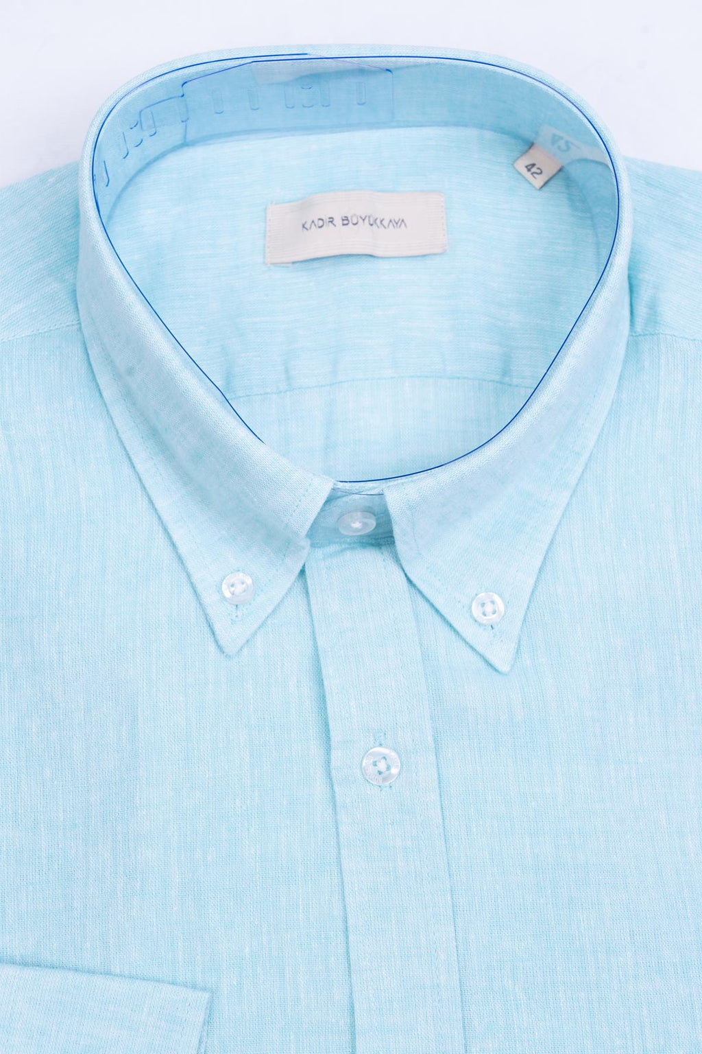 Erkek Klasik Yaka Düğmeli Gömlek-KAO4997S