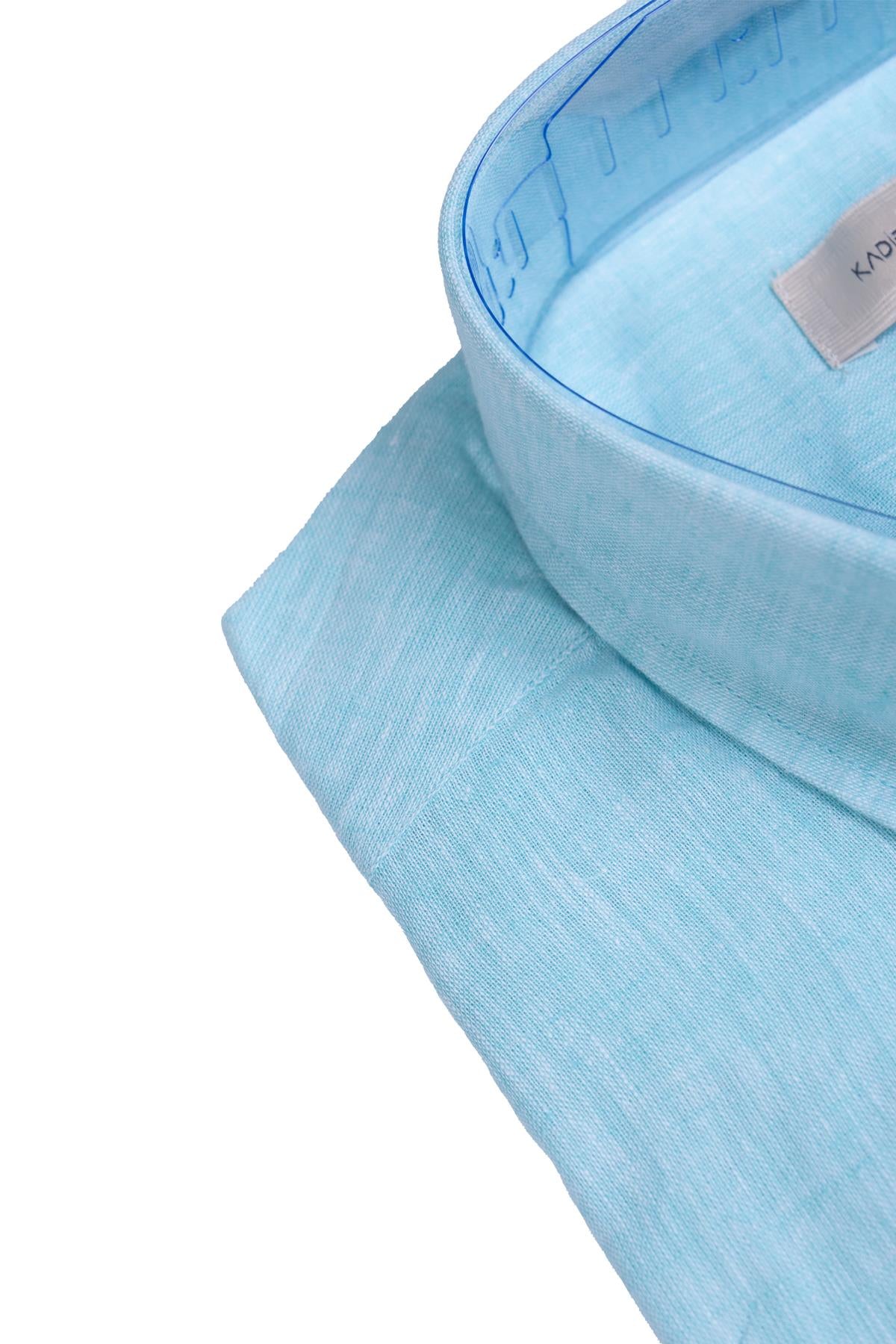 Erkek Klasik Yaka Düğmeli Gömlek-KAO4997S