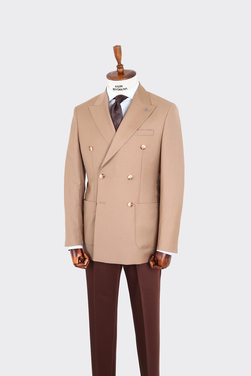 Erkek Kruvaze Ceket-KAX5202S
