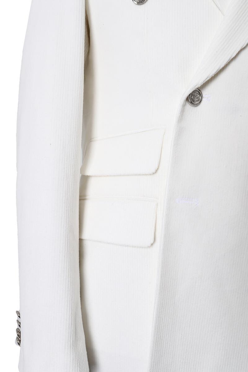 Şık Tasarımlı Erkek Kruvaze Ceket-KAV5250W