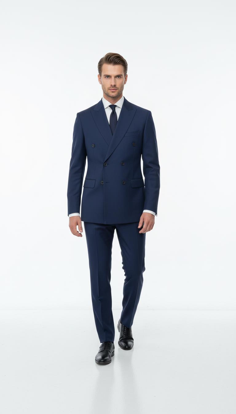 Kruvaze Takım Elbise Out-KAX1280W