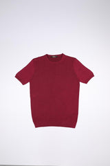 Erkek Moda Bisiklet Yaka Kısa Kol T-Shirt-KAV6207S