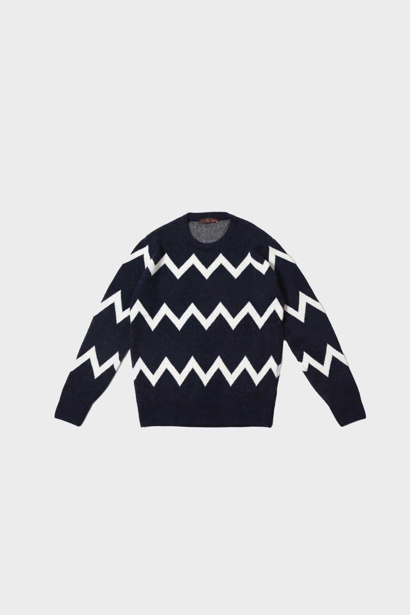 Erkek Pamuklu Klasik Bisiklet Yaka Kazak-KAW6900W