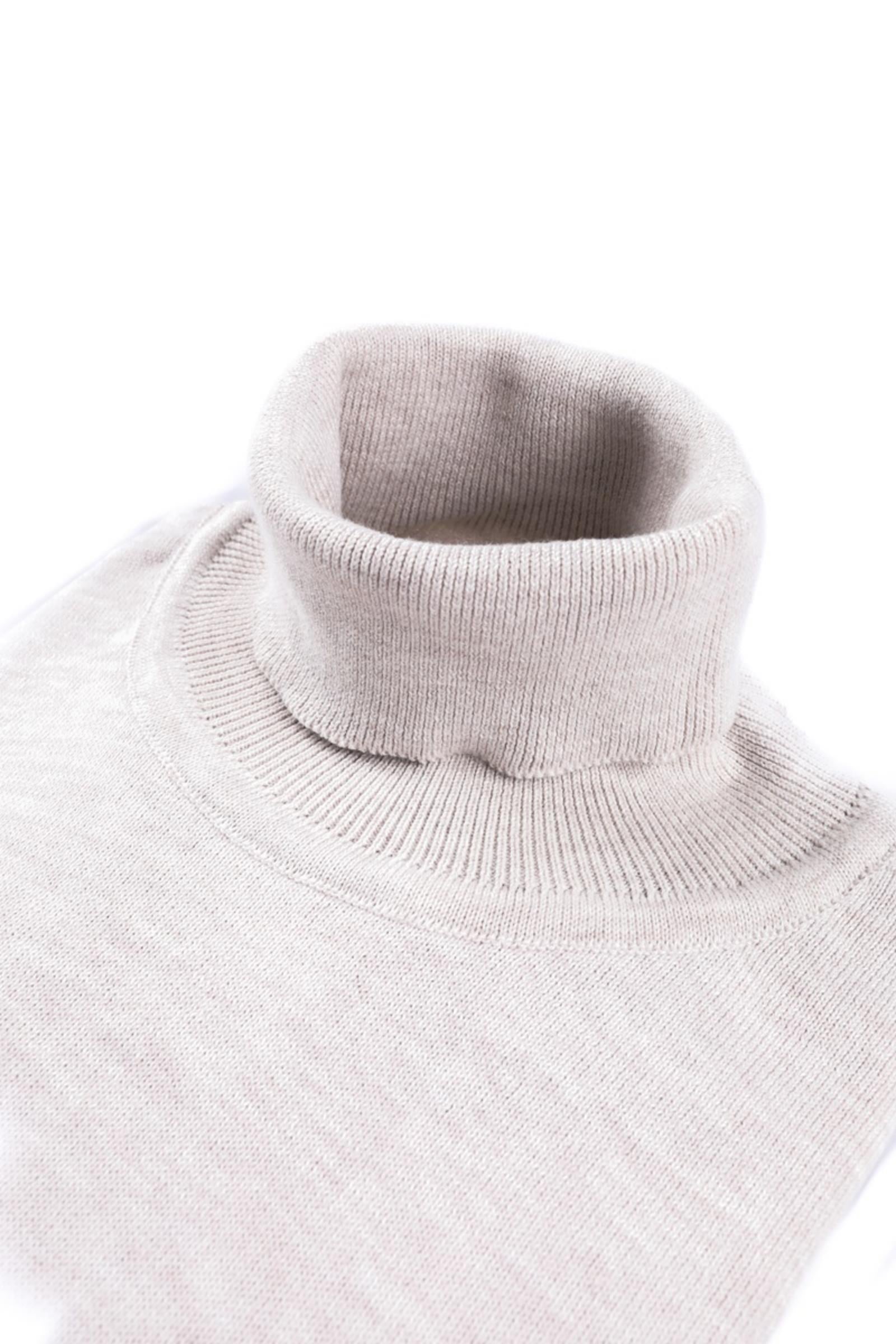 Slim Fit Kesim Modern Erkek Pamuklu Tam Balıkçı Yaka Triko Kazak-KAV6400W