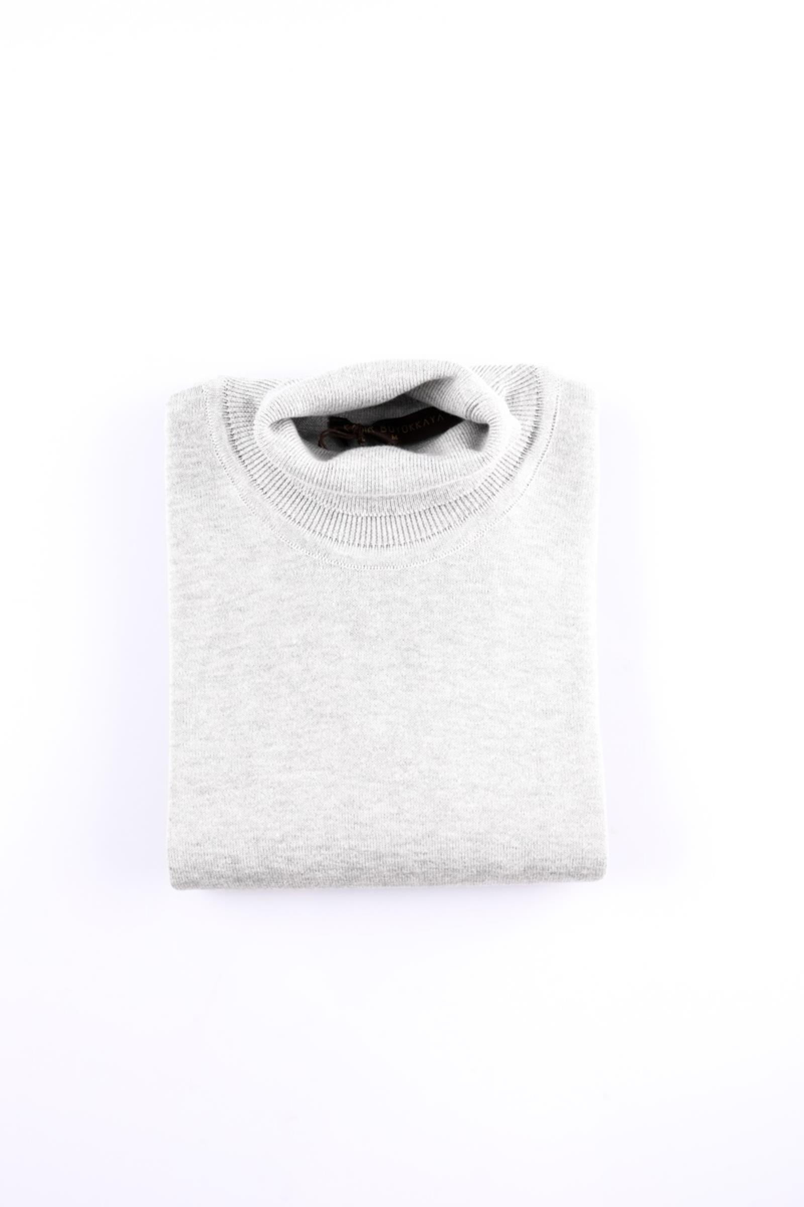 Slim Fit Kesim Modern Erkek Pamuklu Tam Balıkçı Yaka Triko Kazak-KAV6400W