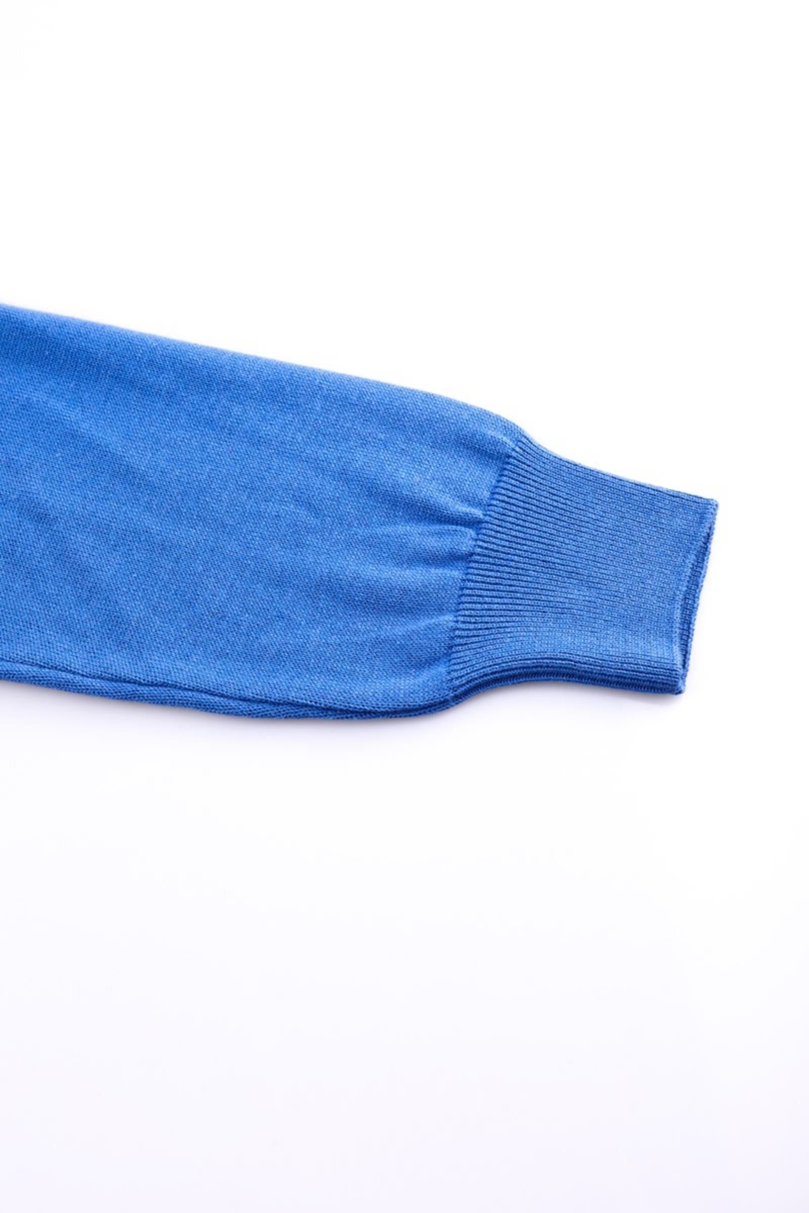 Slim Fit Kesim Modern Erkek Pamuklu Tam Balıkçı Yaka Triko Kazak-KAV6400W