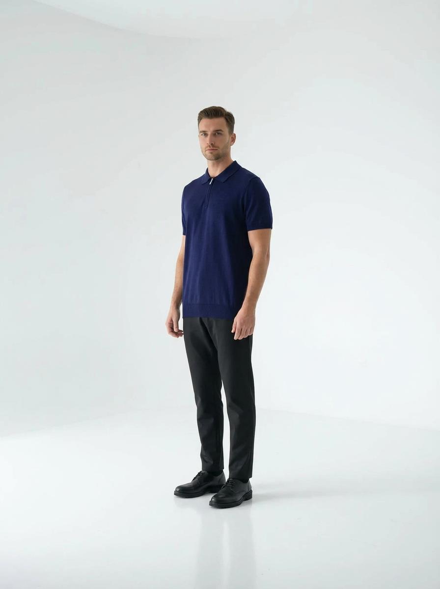 Ferm.Polo Yaka K.Kol T-Shirt Out-KAB6019S