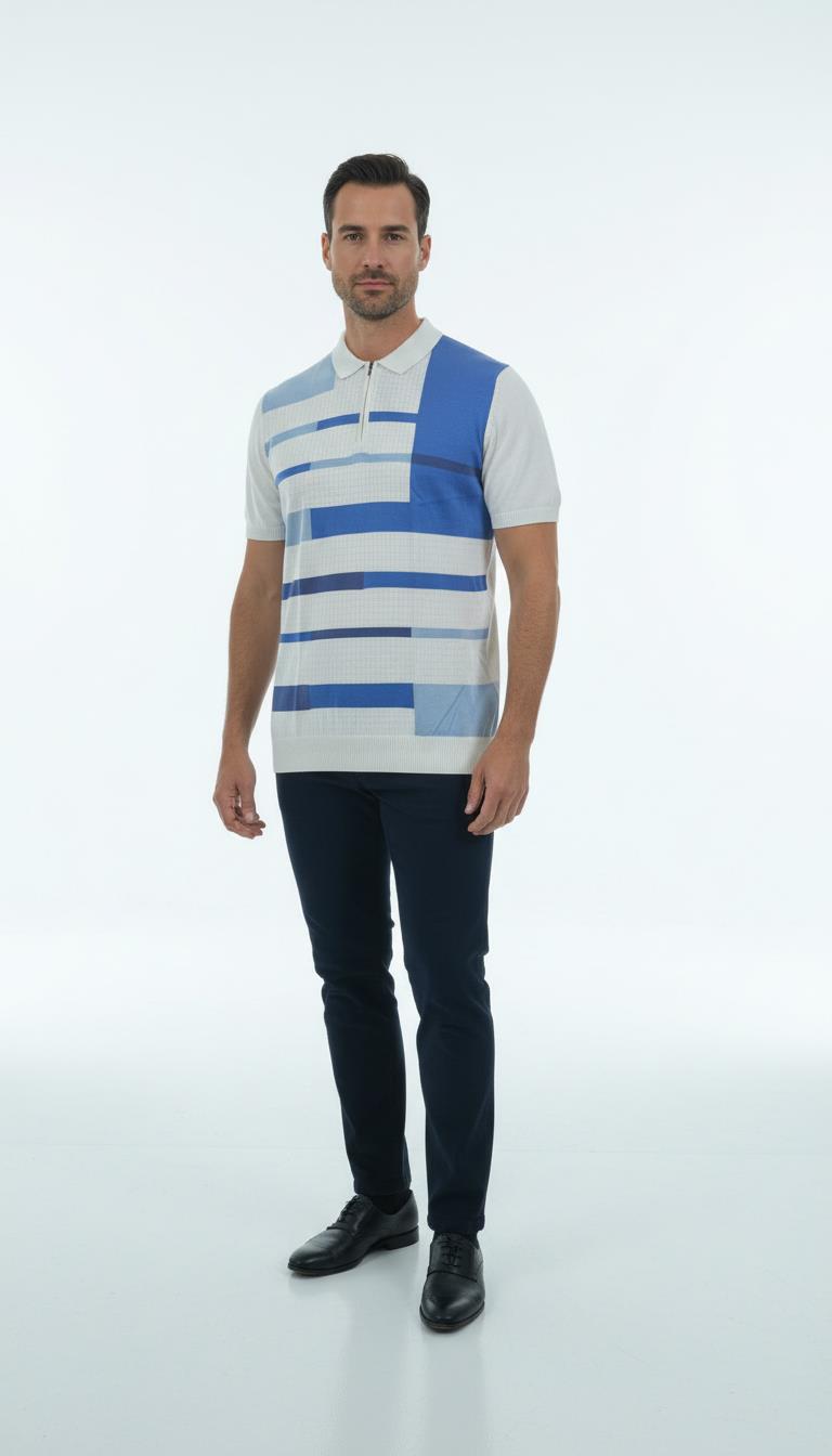 Ferm.Polo Yaka K.Kol T-Shirt Out-KAW6024S