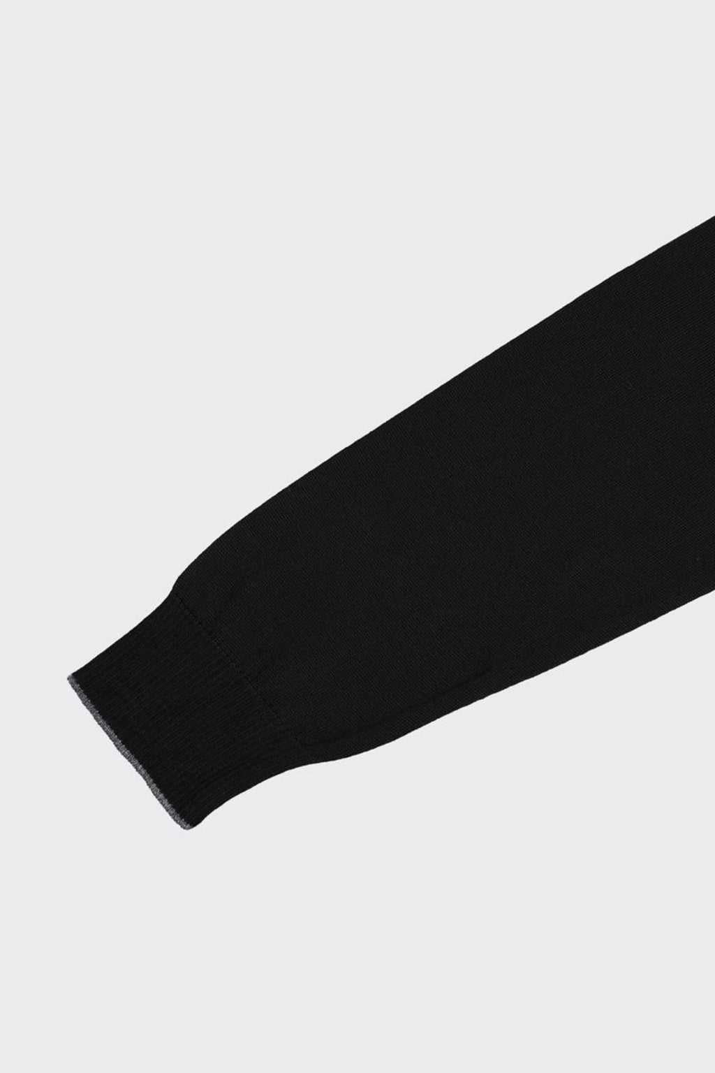 Erkek Fermuarlı Polo Yaka Triko-KAX6704W