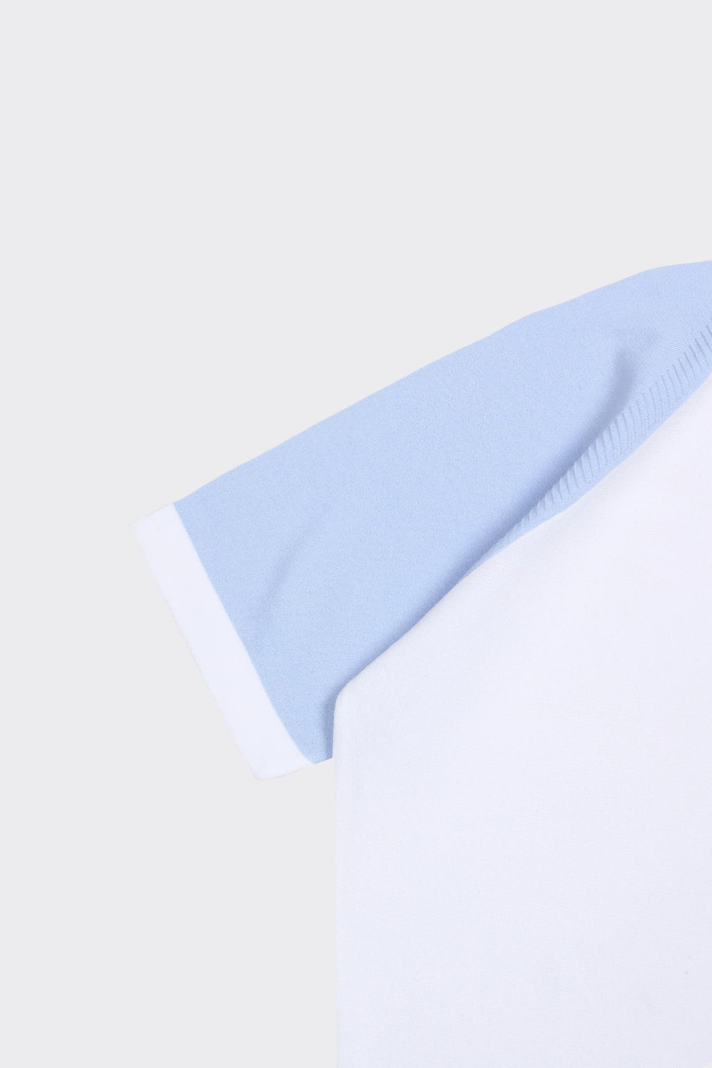 Fermuarlı Polo Yaka Kısa Kol Erkek T-Shirt-KAX6046S