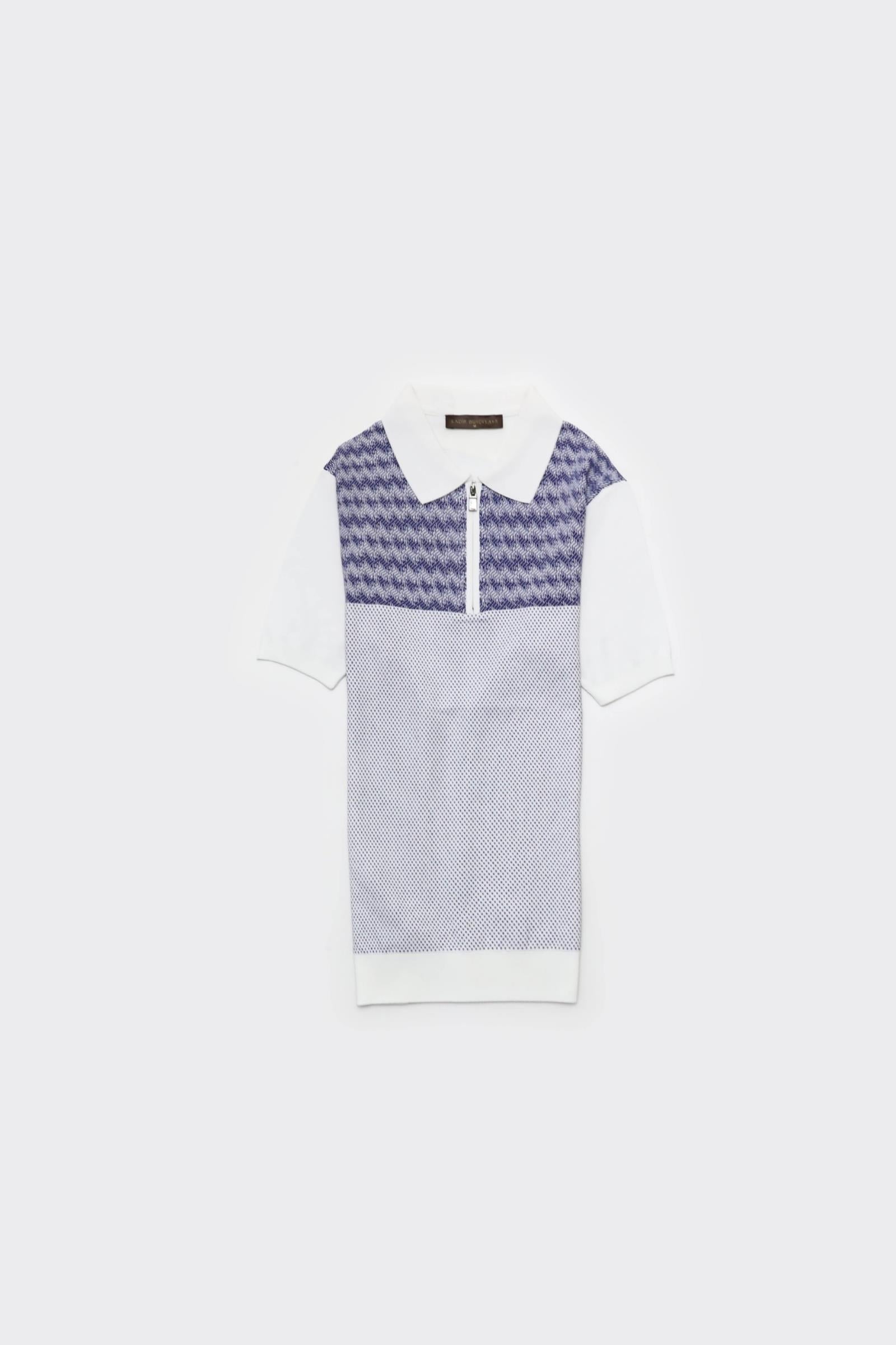 Fermuarlı Polo Yaka Kısa Kol Erkek T-Shirt