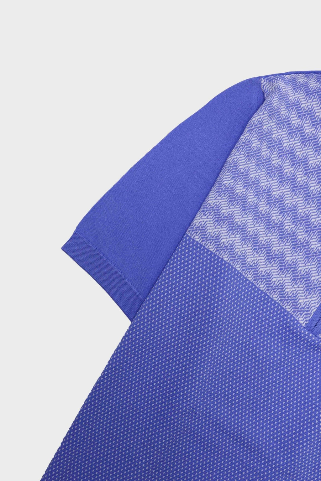 Fermuarlı Polo Yaka Kısa Kol Erkek T-Shirt-KAX6055S