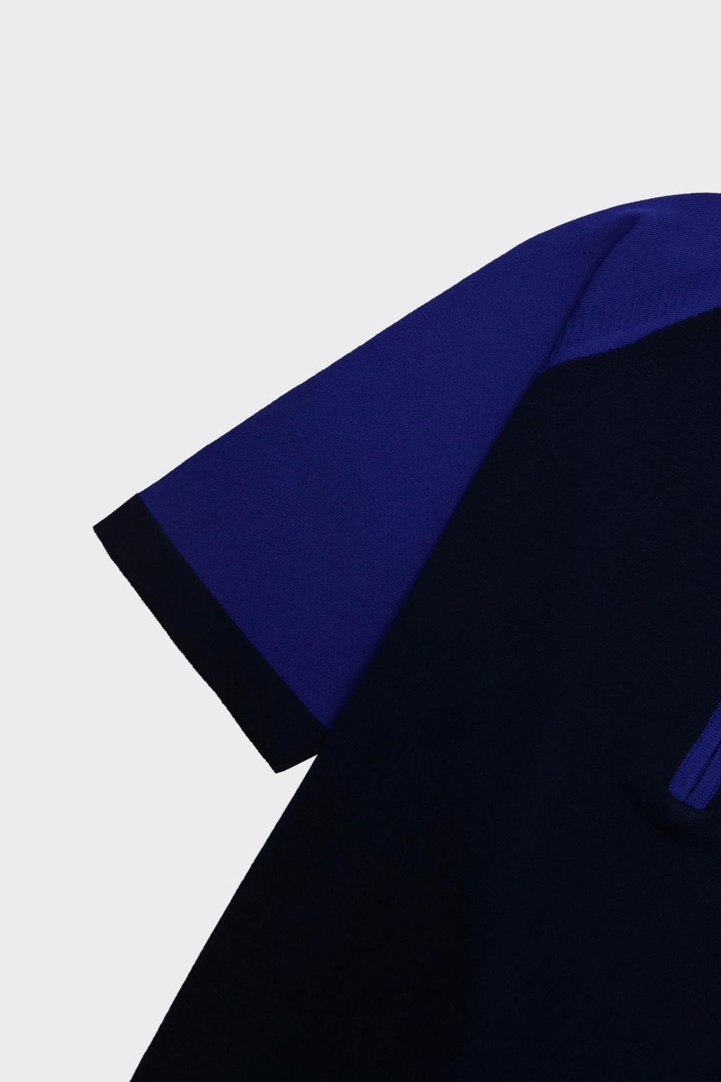 Fermuarlı Polo Yaka Kısa Kol Erkek T-Shirt-KAX6054S