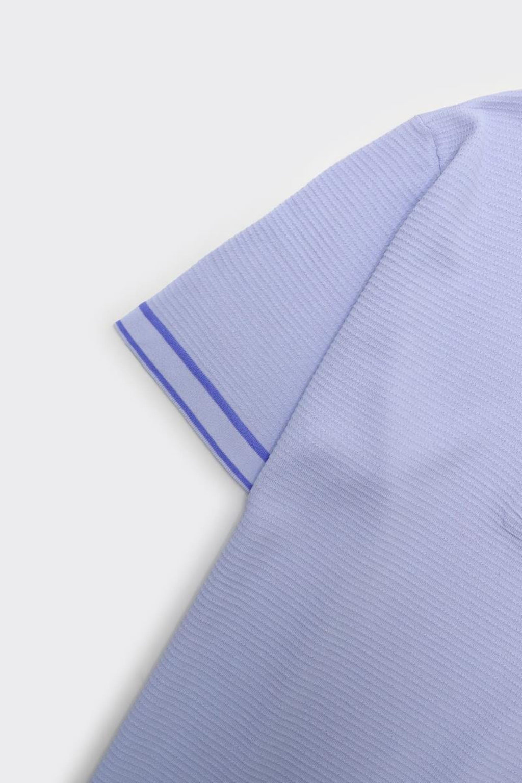 Fermuarlı Polo Yaka Kısa Kol Erkek T-Shirt-KAX6053S