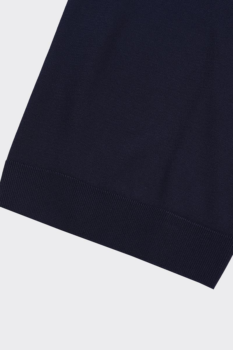 Fermuarlı Polo Yaka Kısa Kol Erkek T-Shirt-KAX6044S