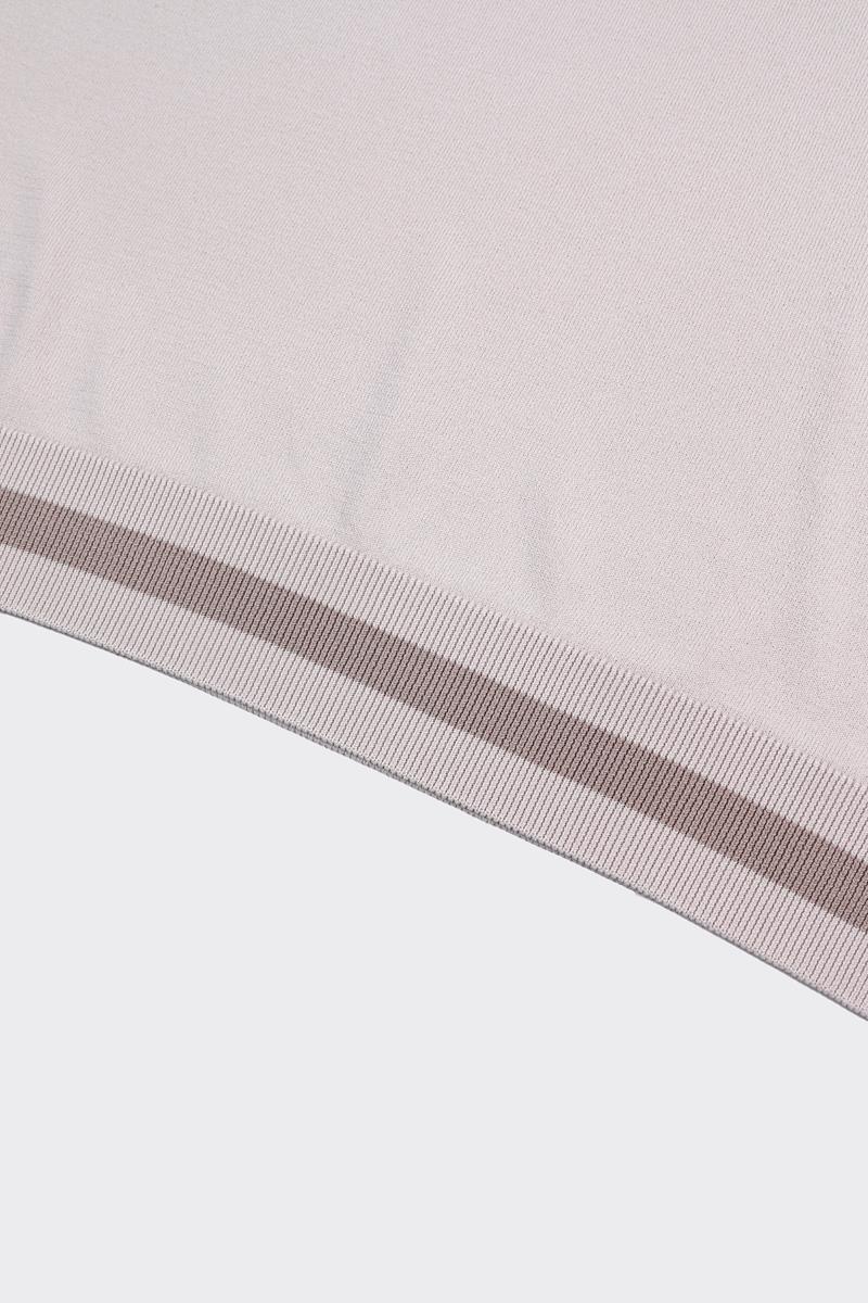 Fermuarlı Polo Yaka Kısa Kol Erkek T-Shirt-KAX6040S