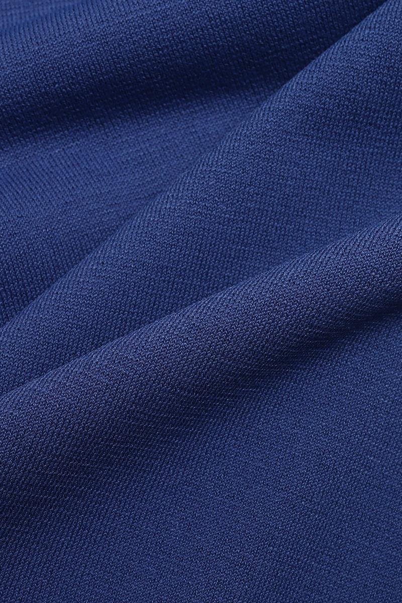 Fermuarlı Polo Yaka Kısa Kol Erkek T-Shirt-KAX6040S