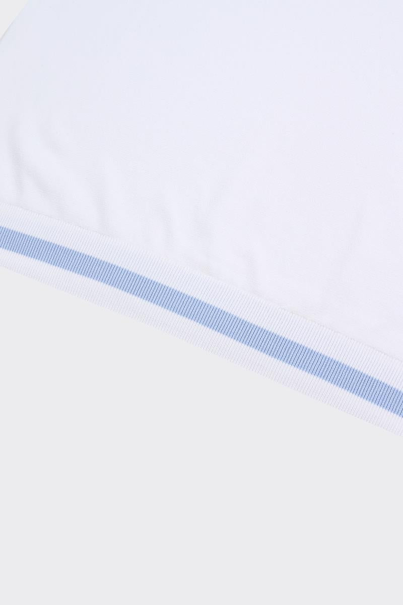 Fermuarlı Polo Yaka Kısa Kol Erkek T-Shirt-KAX6040S