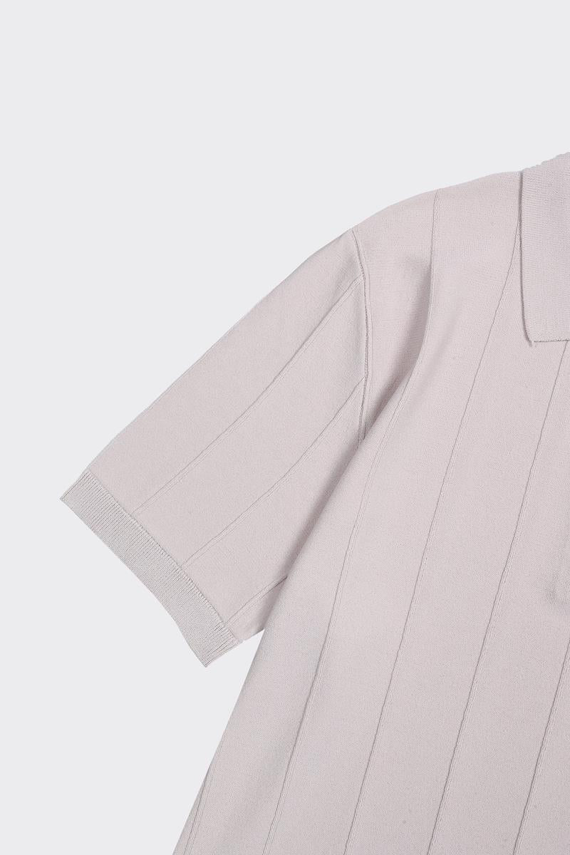 Fermuarlı Polo Yaka Kısa Kol Erkek T-Shirt-KAX6041S