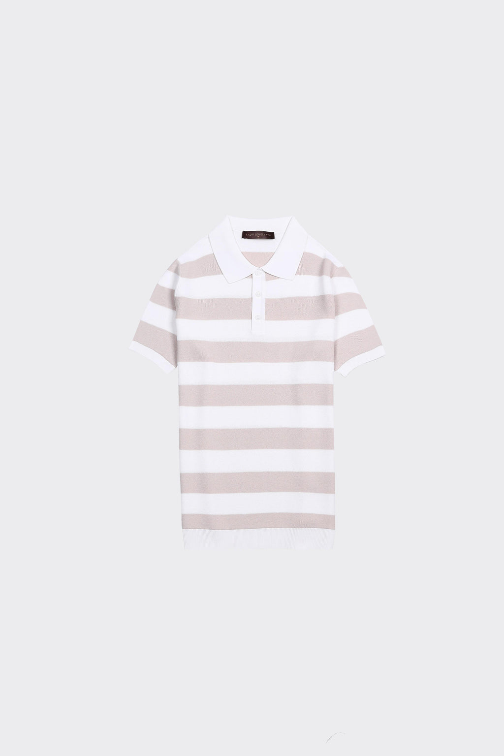 Düğmeli Polo Yaka Kısa Kol Erkek T-Shirt-KAX6047S