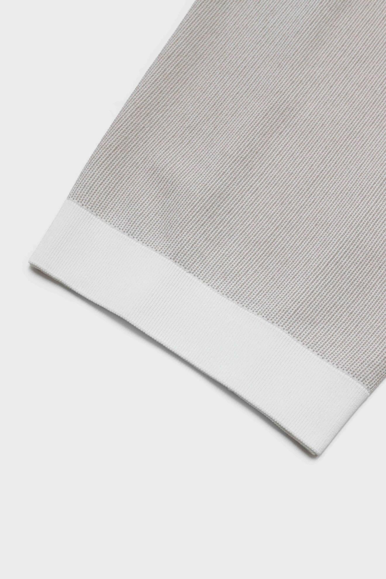 Fermuarlı Polo Yaka Kısa Kol Erkek T-Shirt-KAX6061S