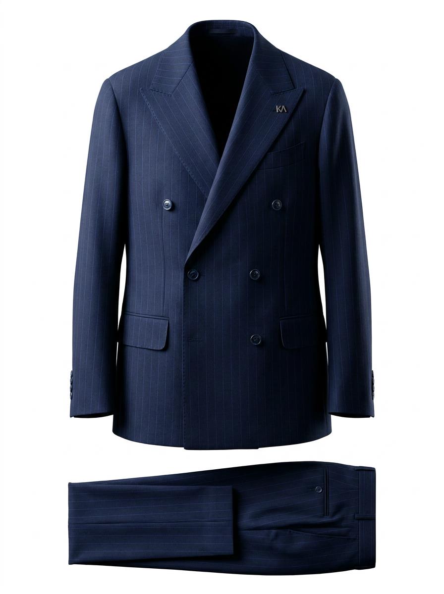 Fleece Kruvaze Takım Elbise-W2501284