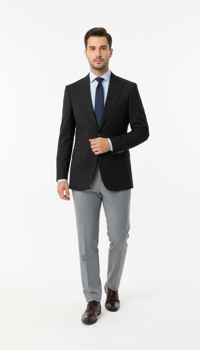 Yelekli Takım Elbise Out-KAW1033S