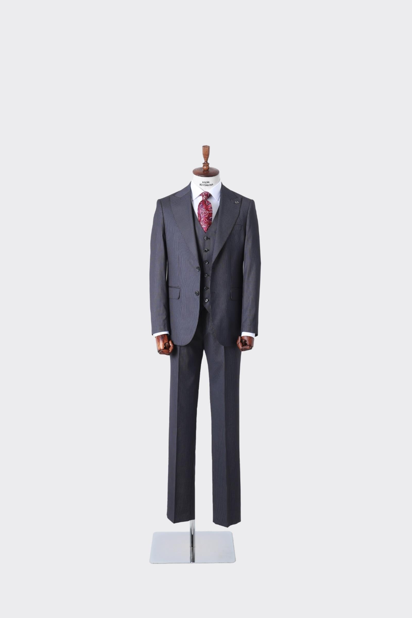 Yelekli Takım Elbise Out-KAW1033S