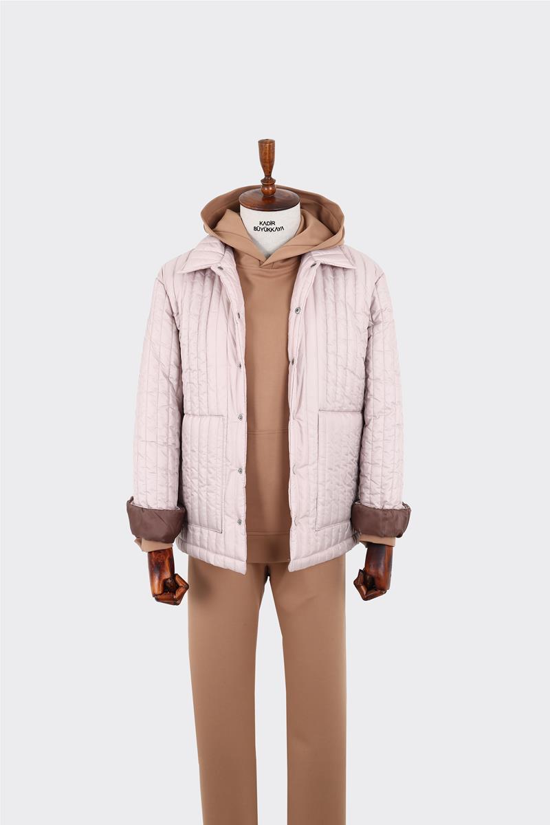 Günlük Kullanıma Uygun Modern Erkek Şişme Mont-GKW5241W