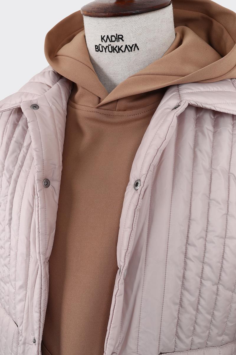 Günlük Kullanıma Uygun Modern Erkek Şişme Mont-GKW5241W