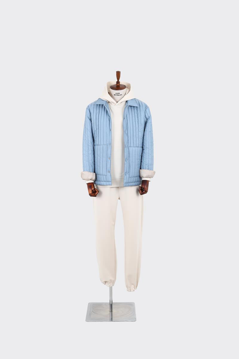 Günlük Kullanıma Uygun Modern Erkek Şişme Mont-GKW5241W