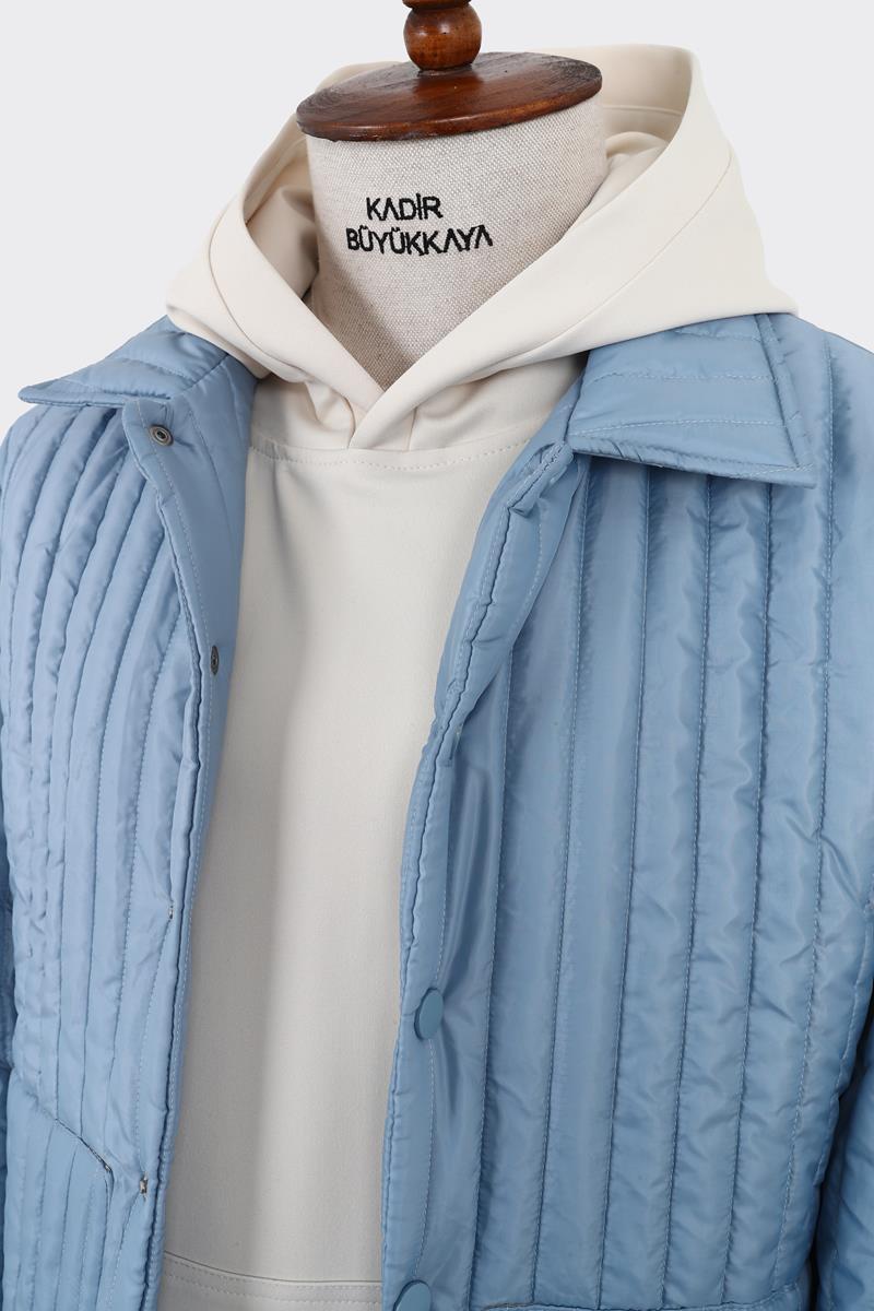 Günlük Kullanıma Uygun Modern Erkek Şişme Mont-GKW5241W