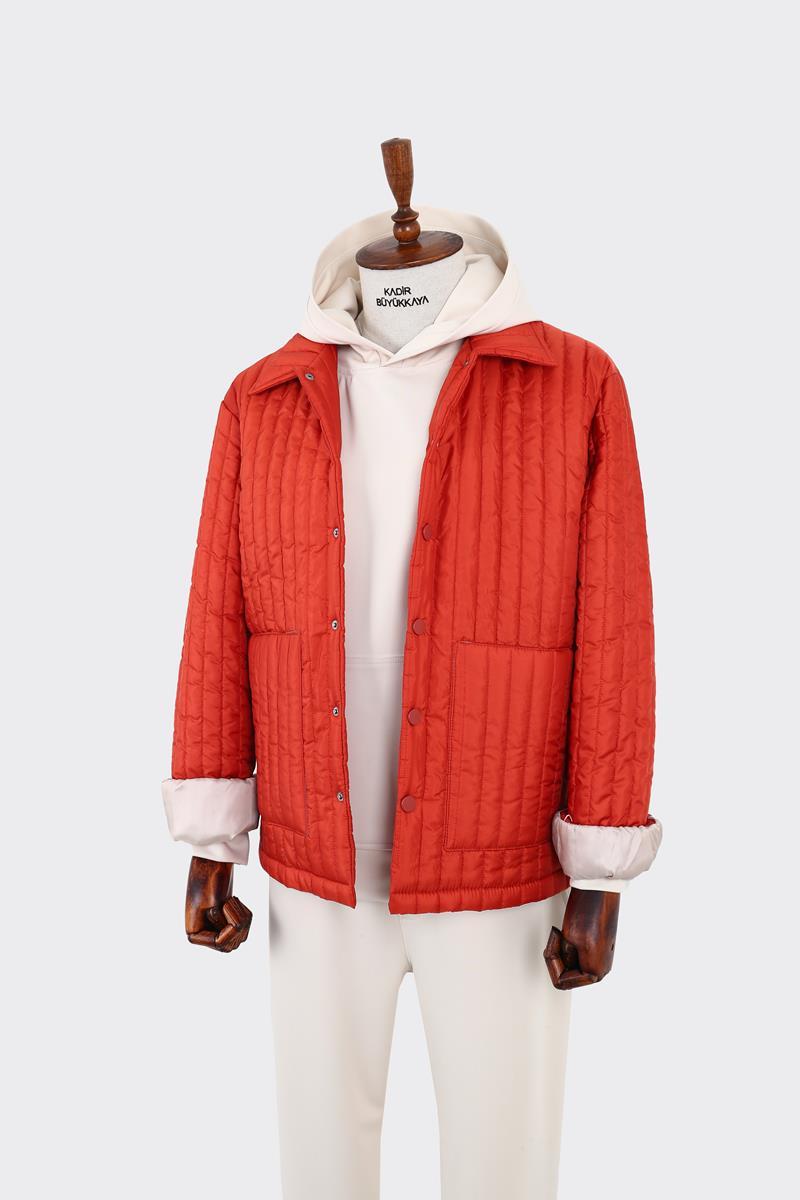 Günlük Kullanıma Uygun Modern Erkek Şişme Mont-GKW5241W