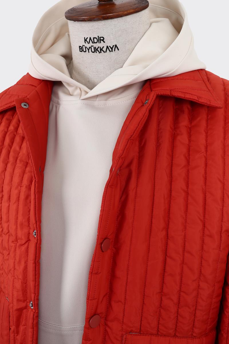 Günlük Kullanıma Uygun Modern Erkek Şişme Mont-GKW5241W