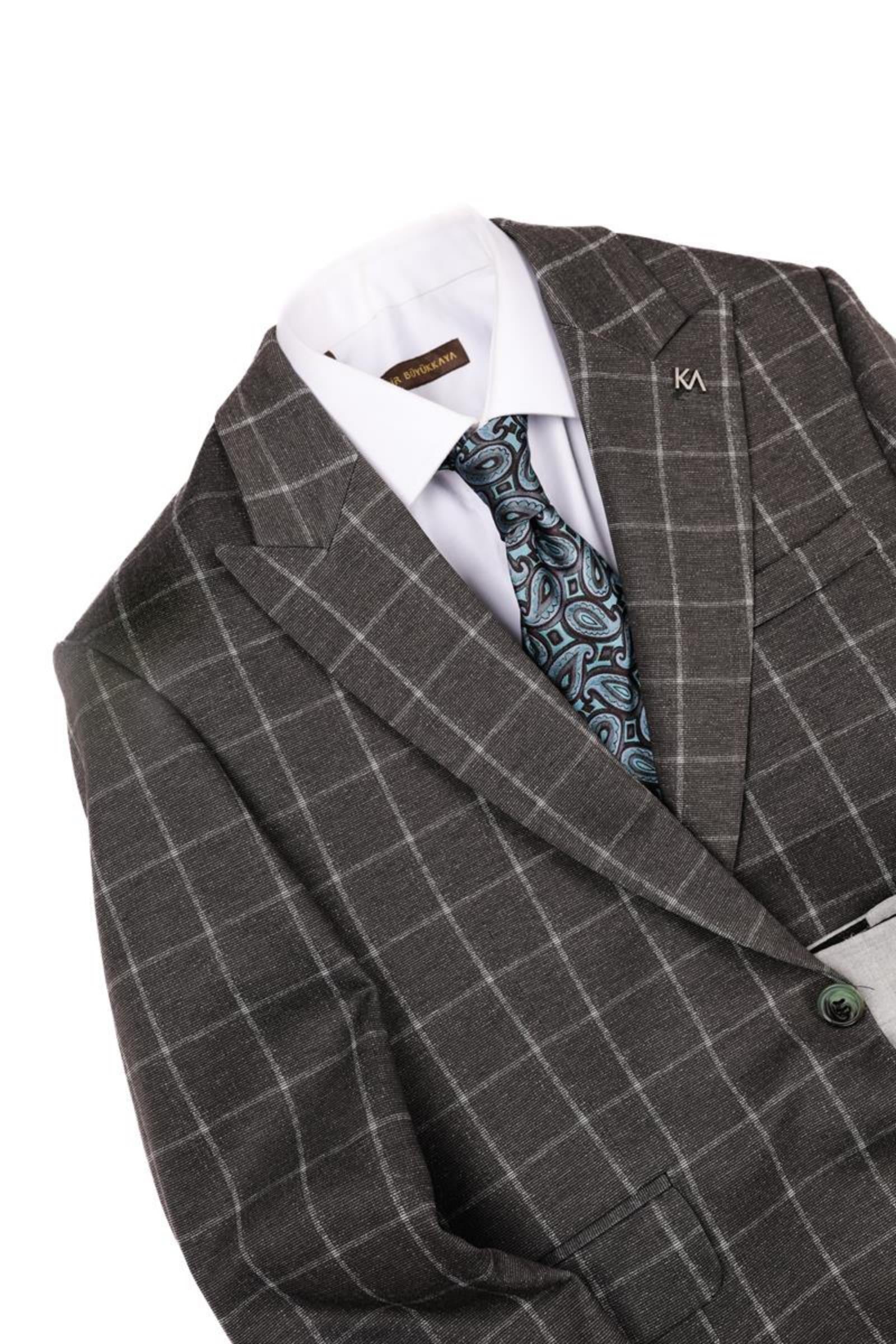 Slim Fit Günlük Ofis Erkek Ceket-KAV5010S