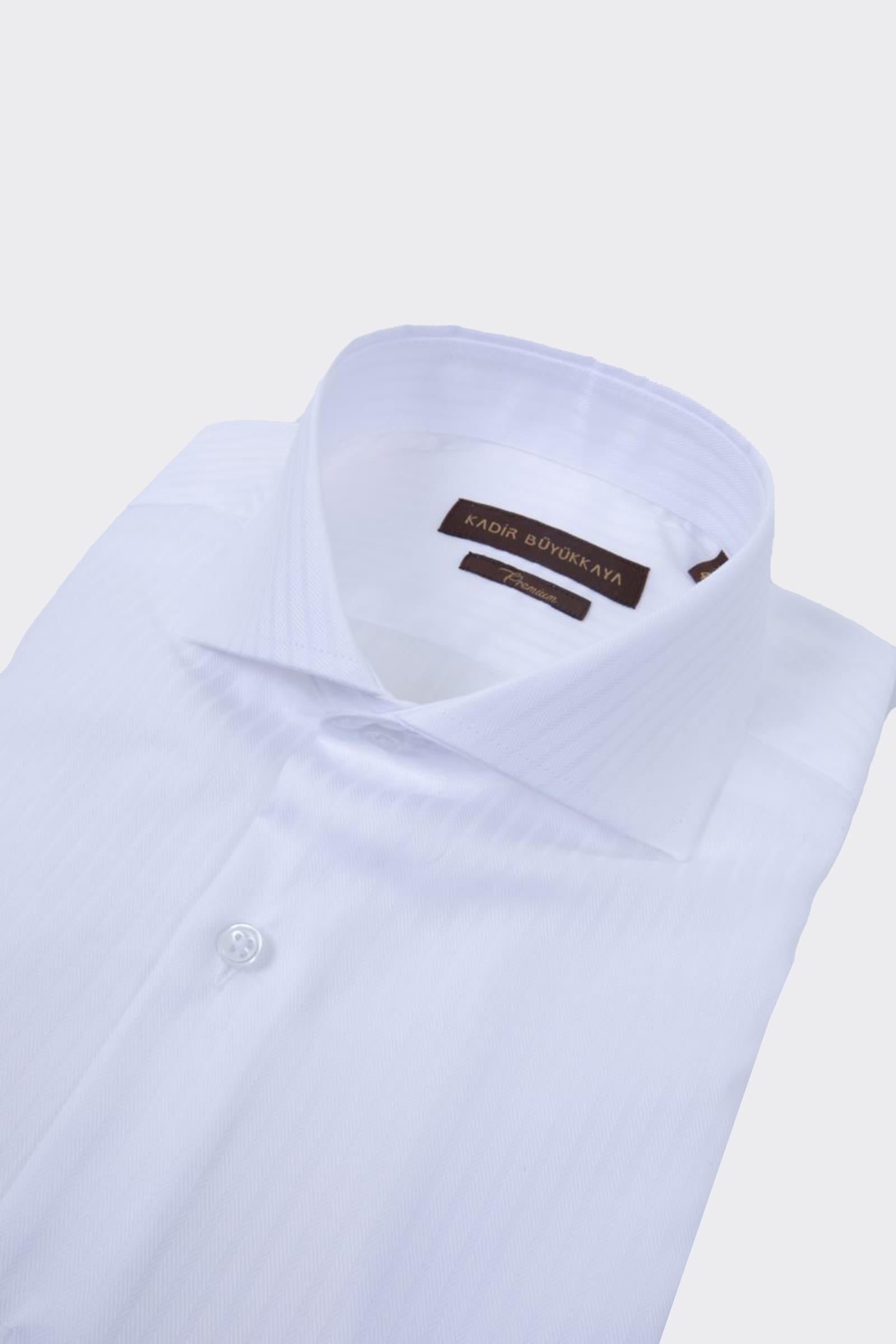 İtalyan Yaka Erkek Gömlek-KAW4028S