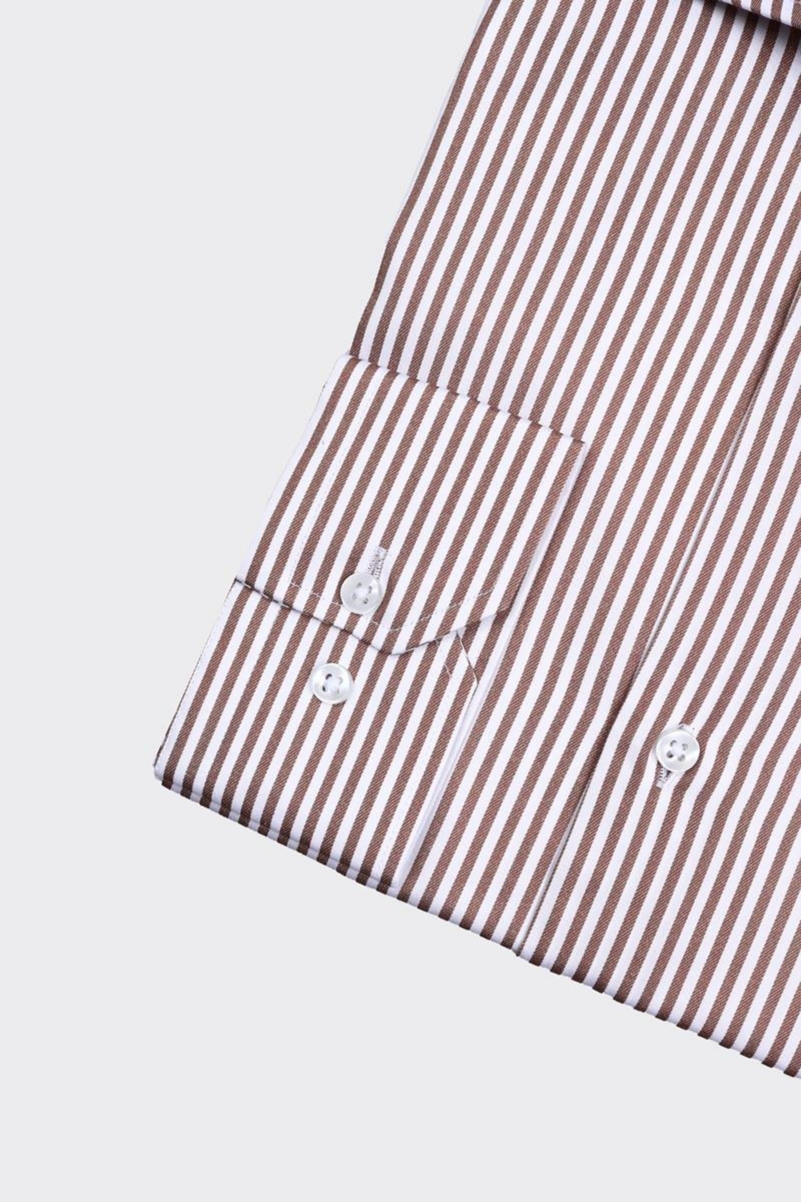 İtalyan Yaka Erkek Gömlek-KAX4063S