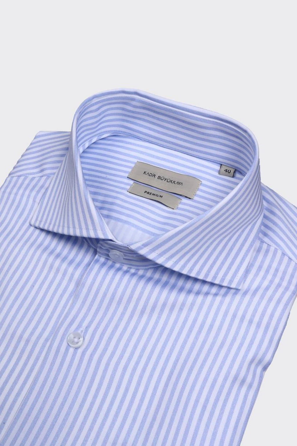 İtalyan Yaka Erkek Gömlek-KAX4063S