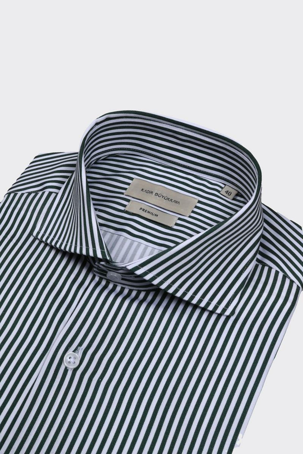 İtalyan Yaka Erkek Gömlek-KAX4063S