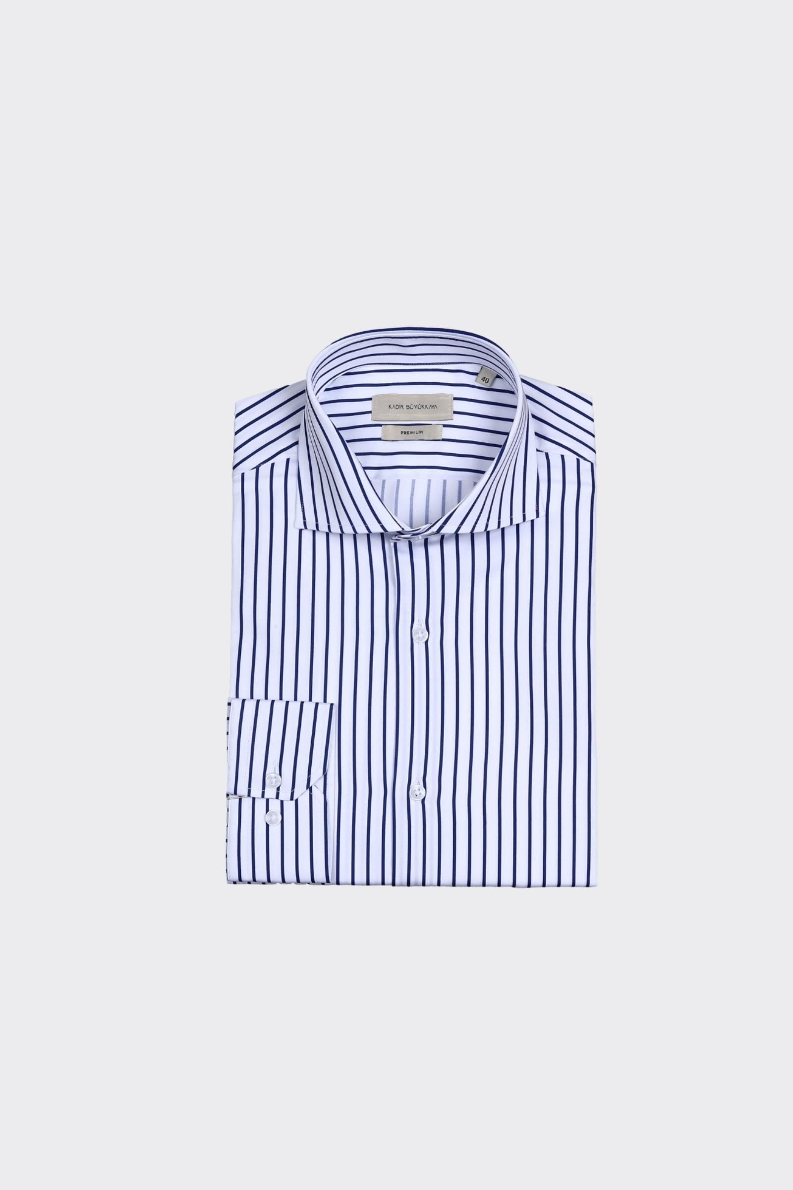 İtalyan Yaka Erkek Gömlek-KAX4062S